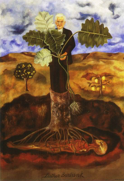 Portrait of Luther Burbank Frida Kahlo